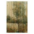 Solid Storage Supplies Fine Art Giclee Printed on Solid Fir Wood Planks - Early Spring 1 SO2948373